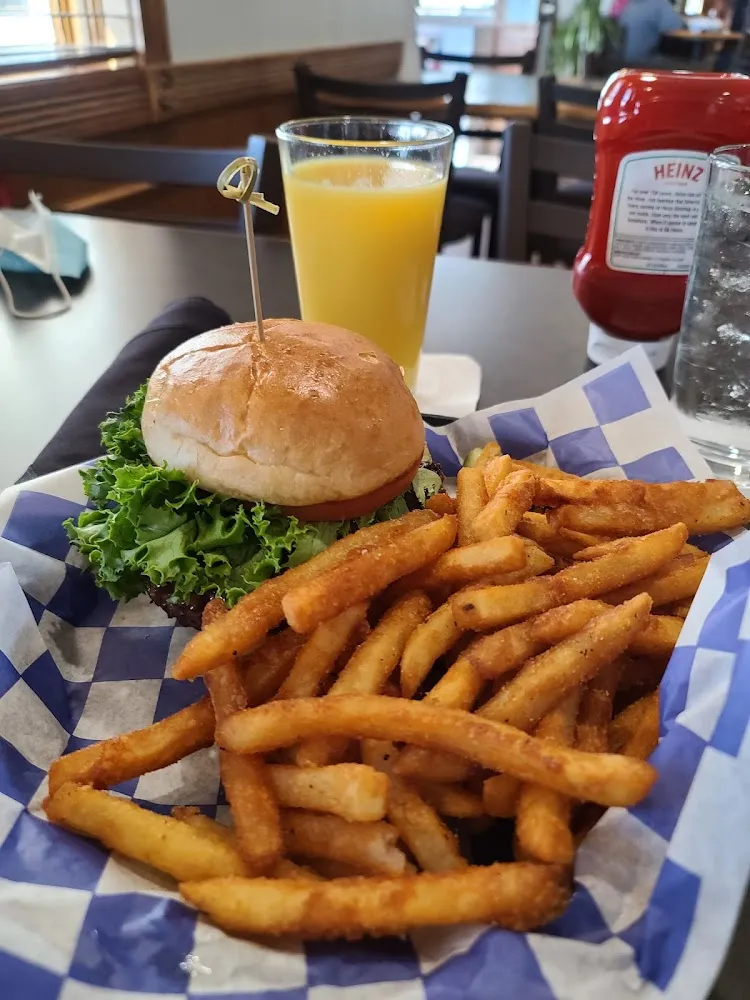 Burger and Fries